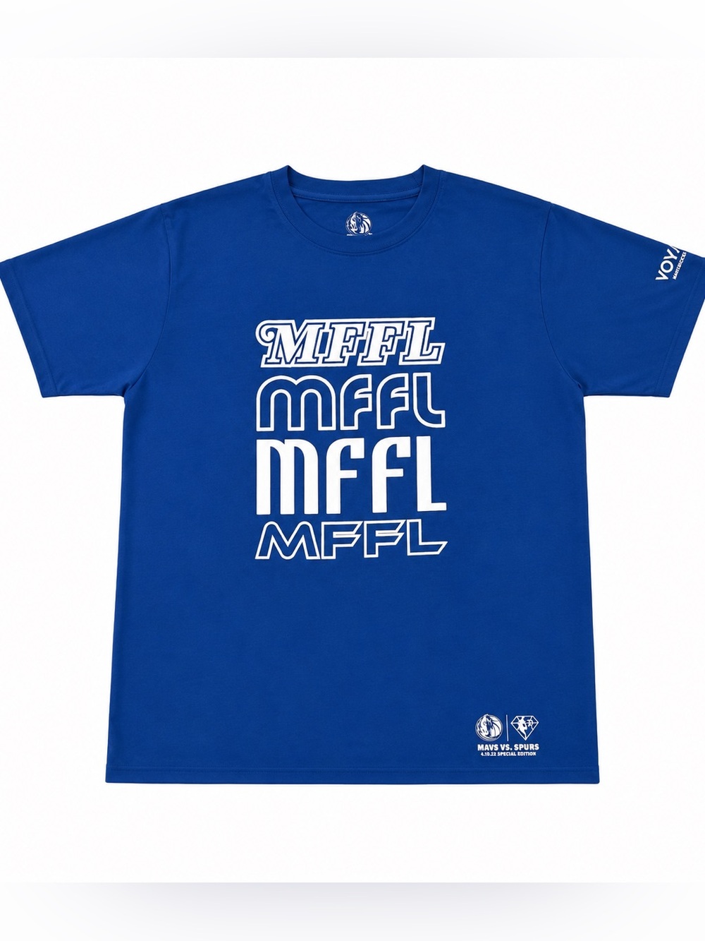 NEVER WORN DALLAS MAVERICKS SPECIAL EDITION GRAPHIC TSHIRT MENS XL BLUE MFFL NBA